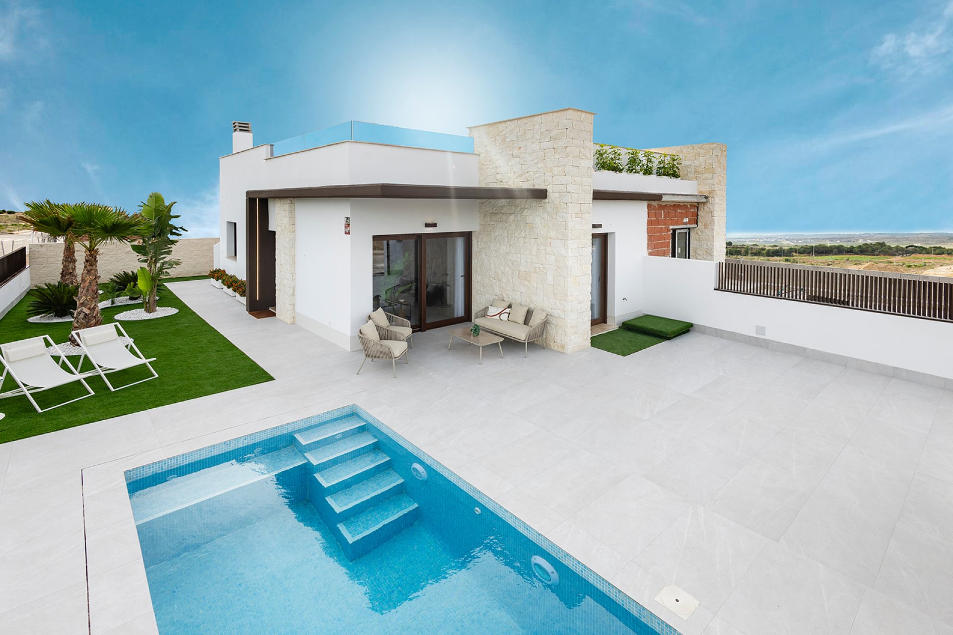 Nieuwbouw Woningen - Geschakelde Villa -
Orihuela - Entre Naranjos Vistabella Golf