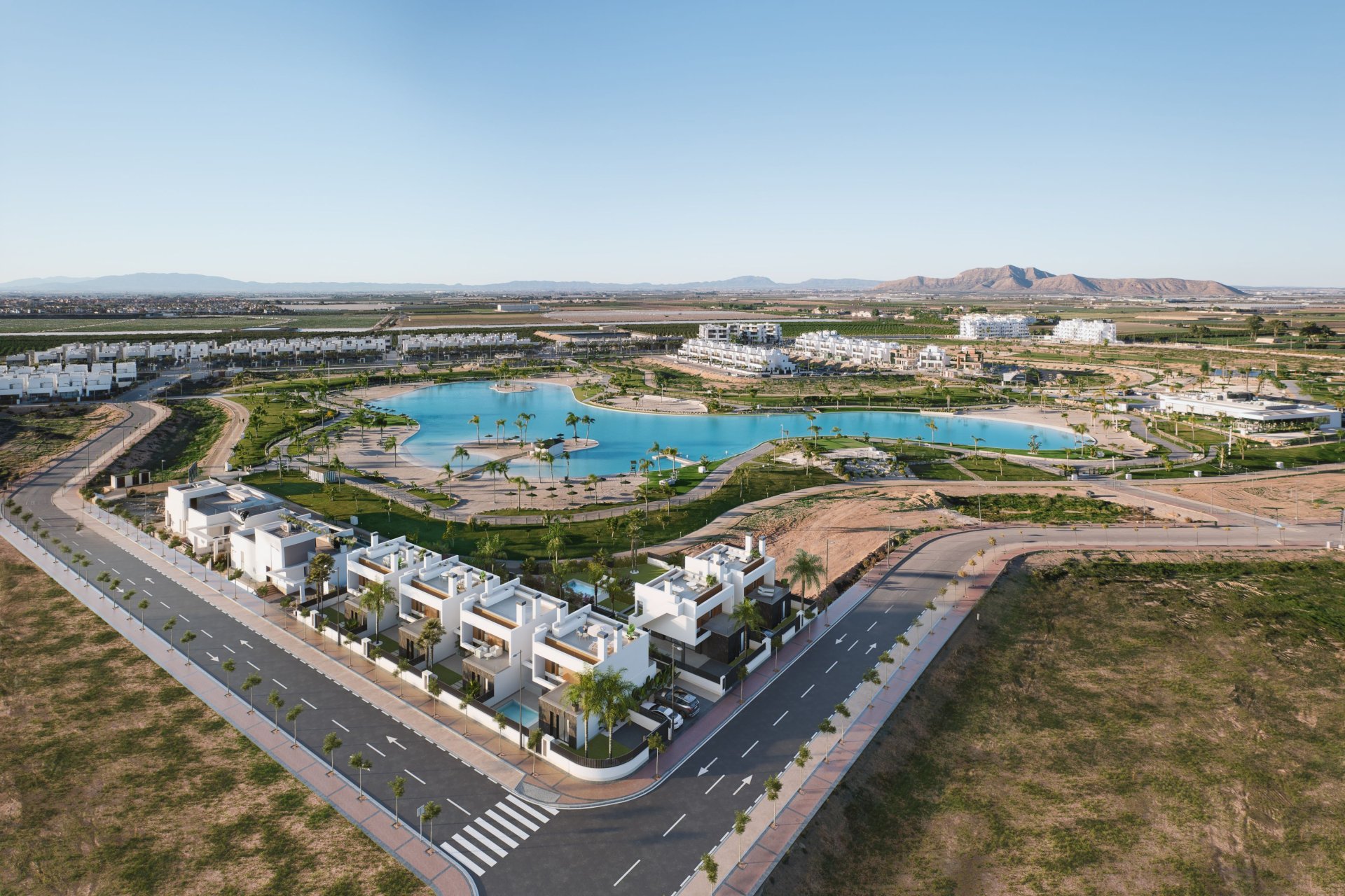 Nieuwbouw Woningen - Geschakelde Villa -
Torre Pacheco - Santa Rosalía