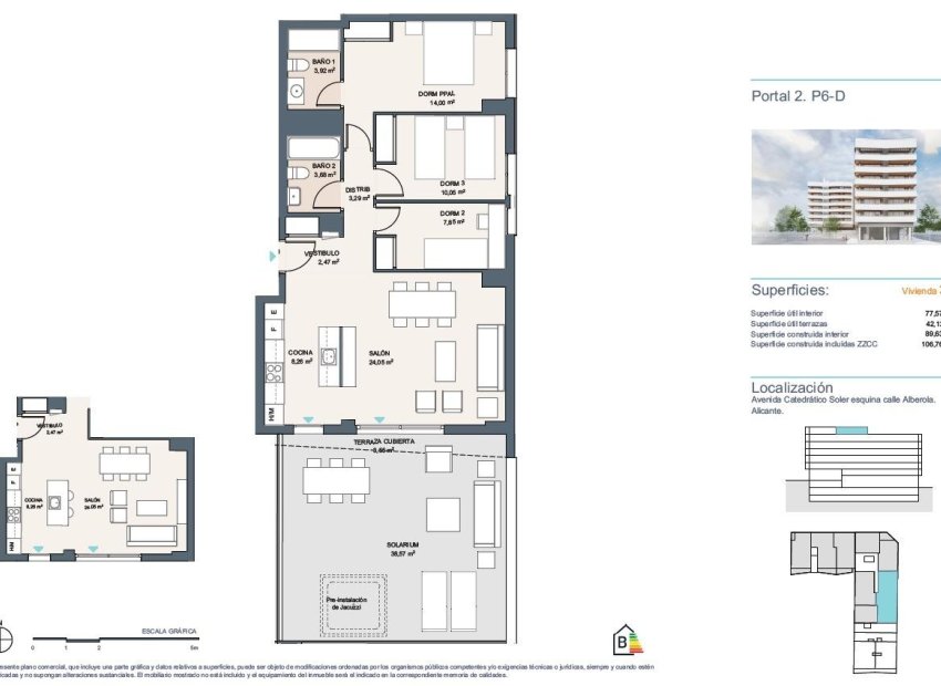 Nieuwbouw Woningen - Penthouse -
Alicante - Benalua