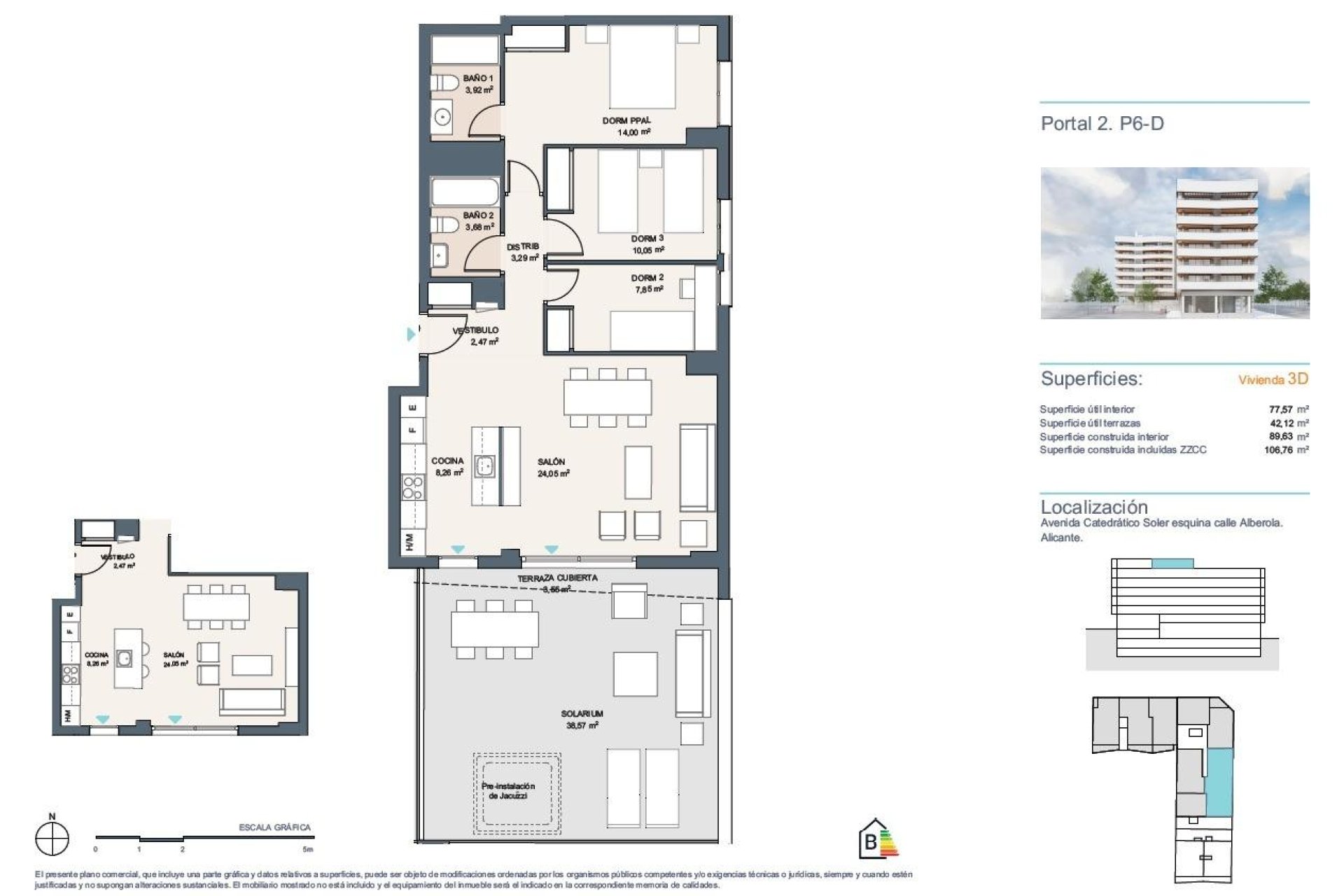 Nieuwbouw Woningen - Penthouse -
Alicante - Benalua