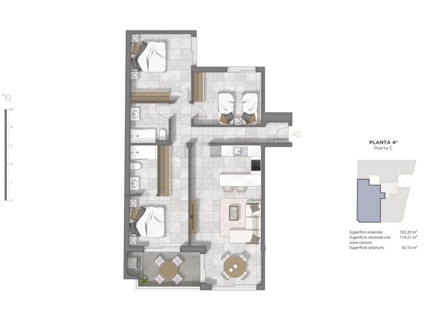 Nieuwbouw Woningen - Penthouse -
Guardamar del Segura - Pueblo