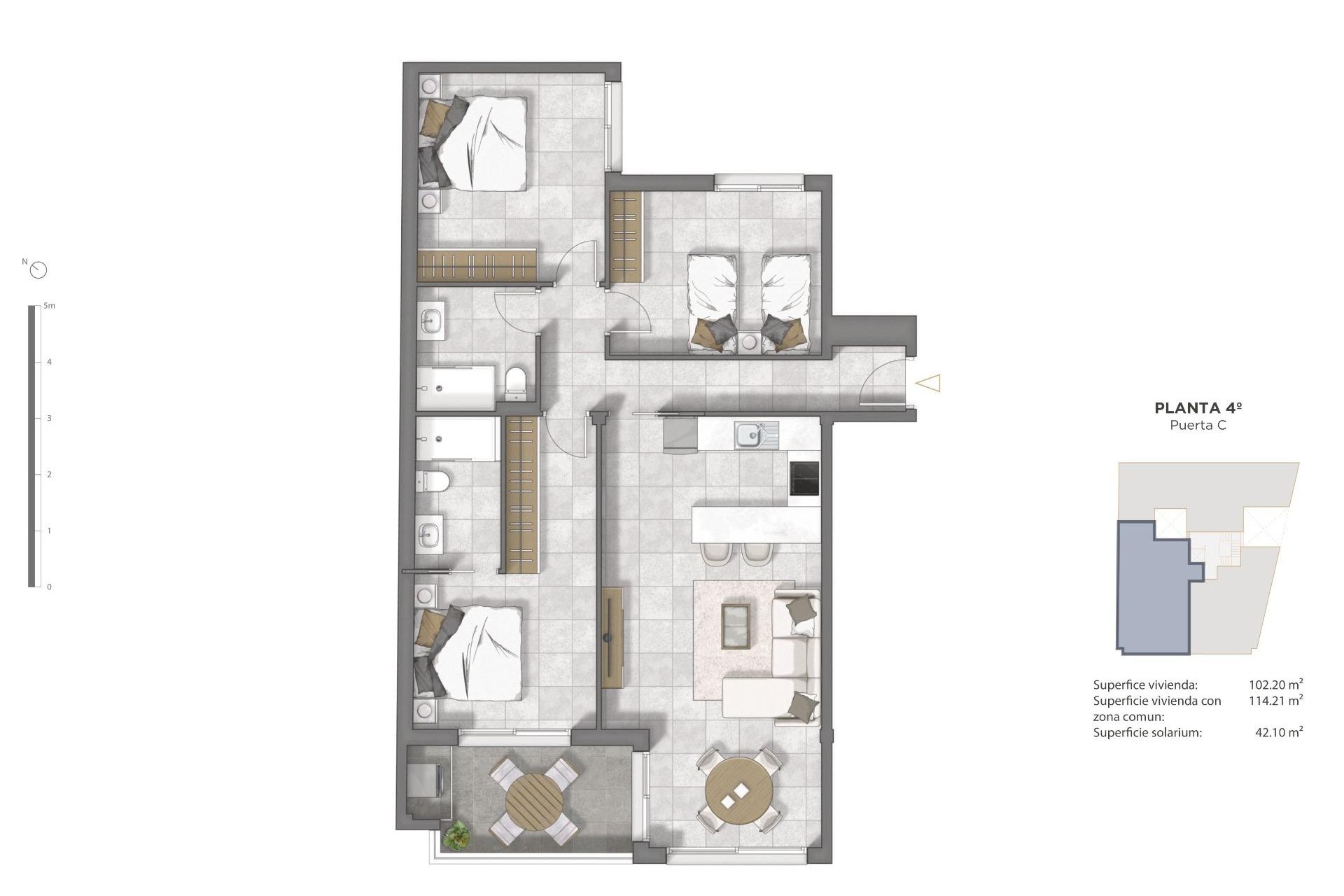 Nieuwbouw Woningen - Penthouse -
Guardamar del Segura - Pueblo