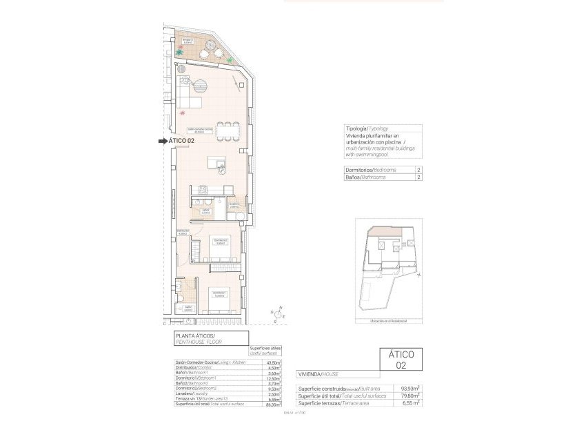 Nieuwbouw Woningen - Penthouse -
Hondón de las Nieves - Pueblo