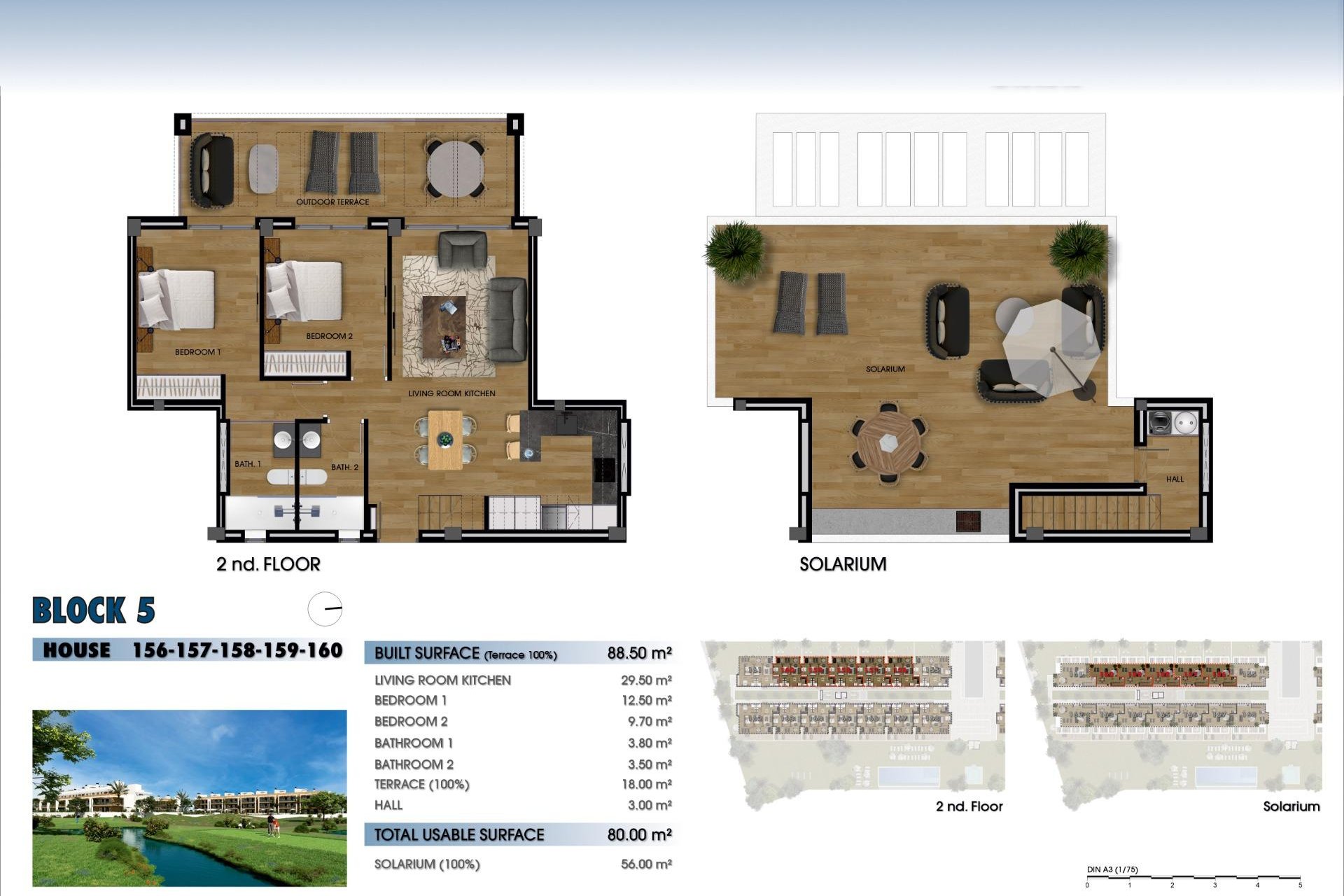 Nieuwbouw Woningen - Penthouse -
Los Alcazares - La Serena Golf