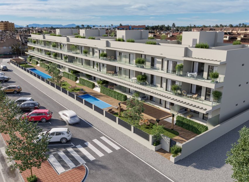 Nieuwbouw Woningen - Penthouse -
Los Alcazares - Los Alcázares