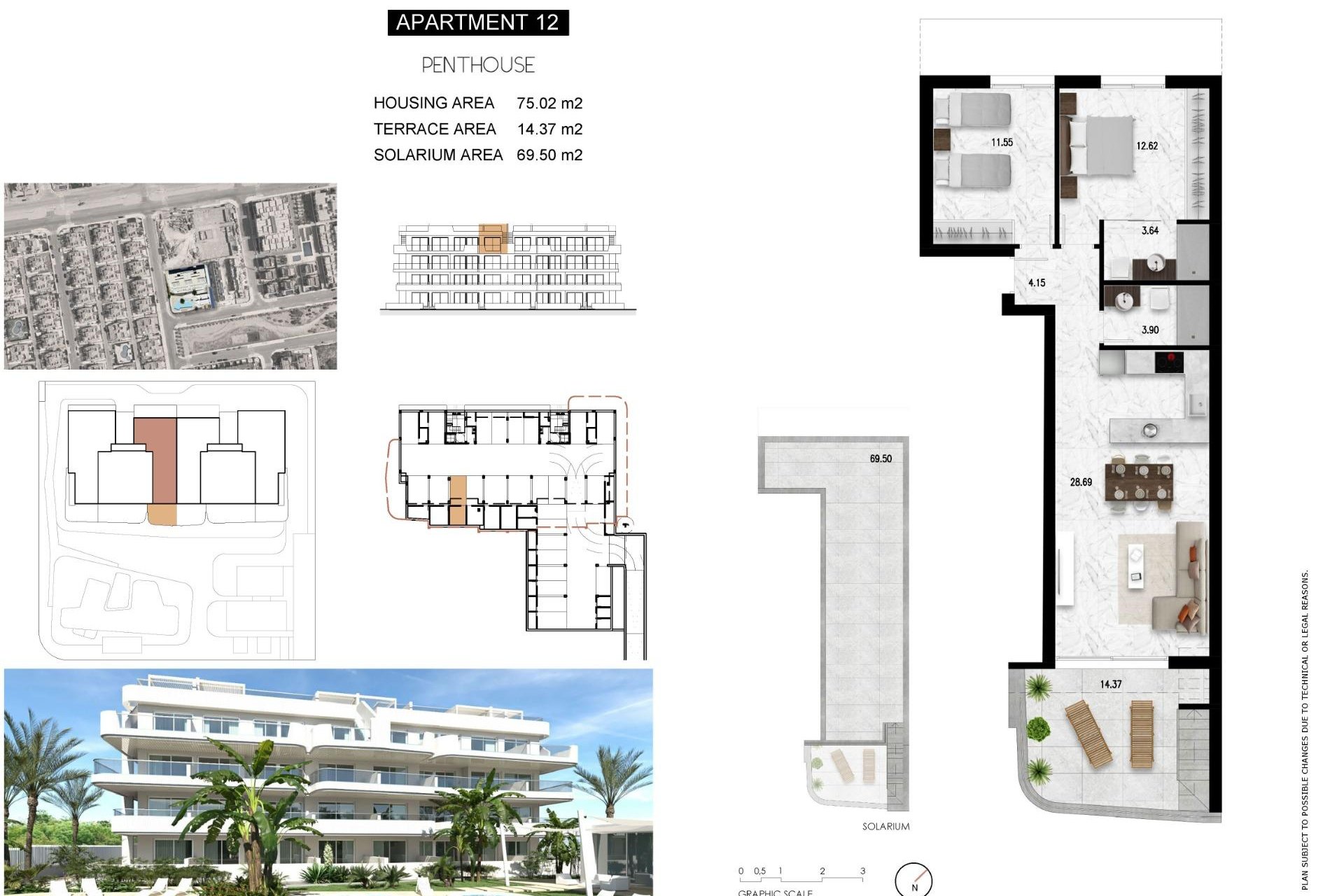 Nieuwbouw Woningen - Penthouse -
Orihuela Costa - Lomas de Cabo Roig