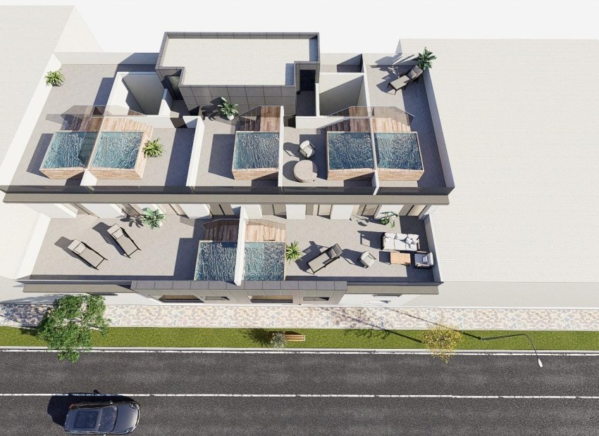 Nieuwbouw Woningen - Penthouse -
Pilar de la Horadada - pueblo