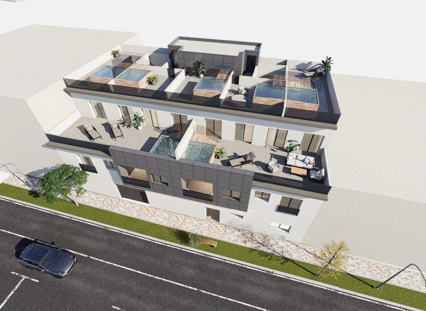 Nieuwbouw Woningen - Penthouse -
Pilar de la Horadada - pueblo