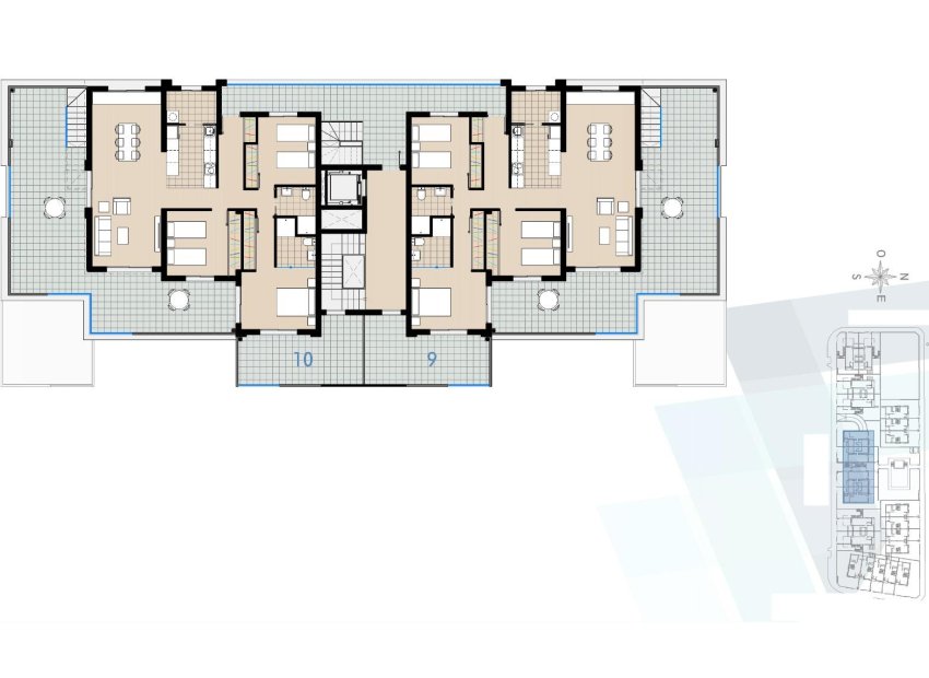 Nieuwbouw Woningen - Penthouse -
Pilar de la Horadada - Torre De La Horadada