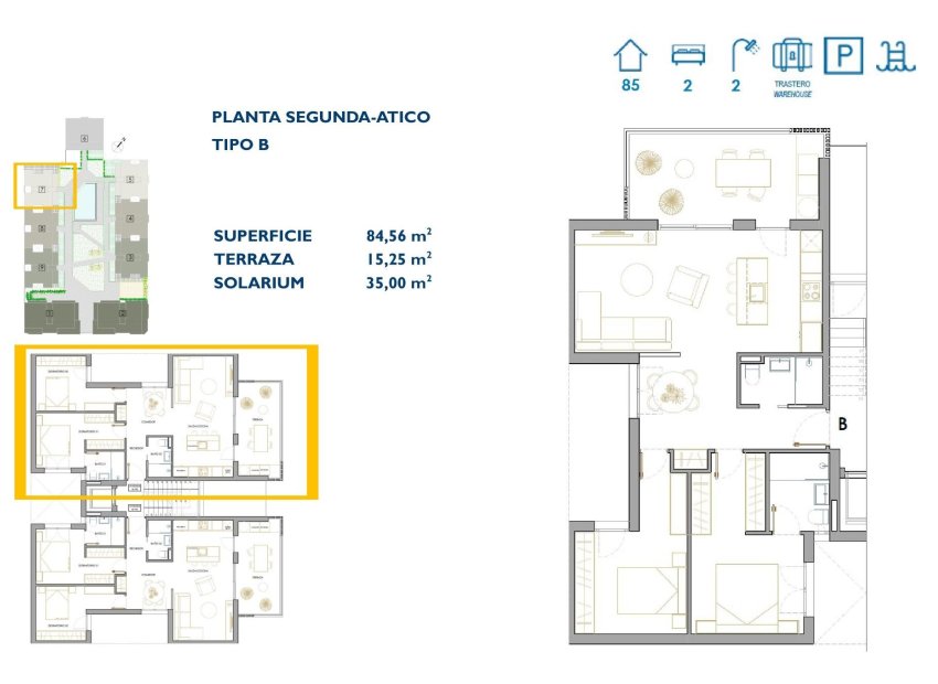 Nieuwbouw Woningen - Penthouse -
San Pedro del Pinatar - Pueblo