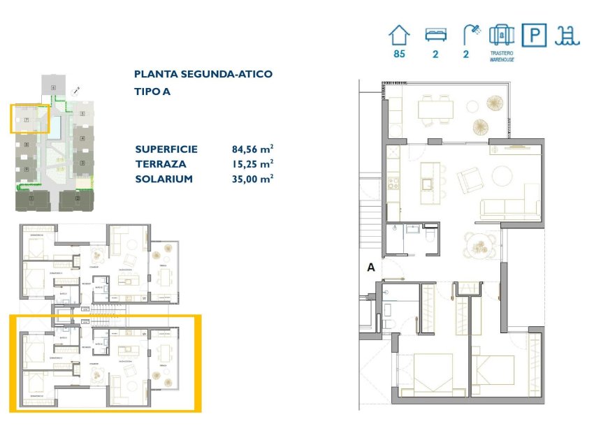 Nieuwbouw Woningen - Penthouse -
San Pedro del Pinatar - Pueblo