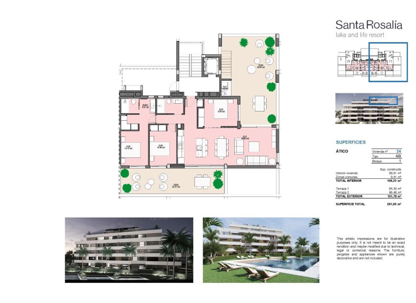 Nieuwbouw Woningen - Penthouse -
Torre Pacheco - Santa Rosalía