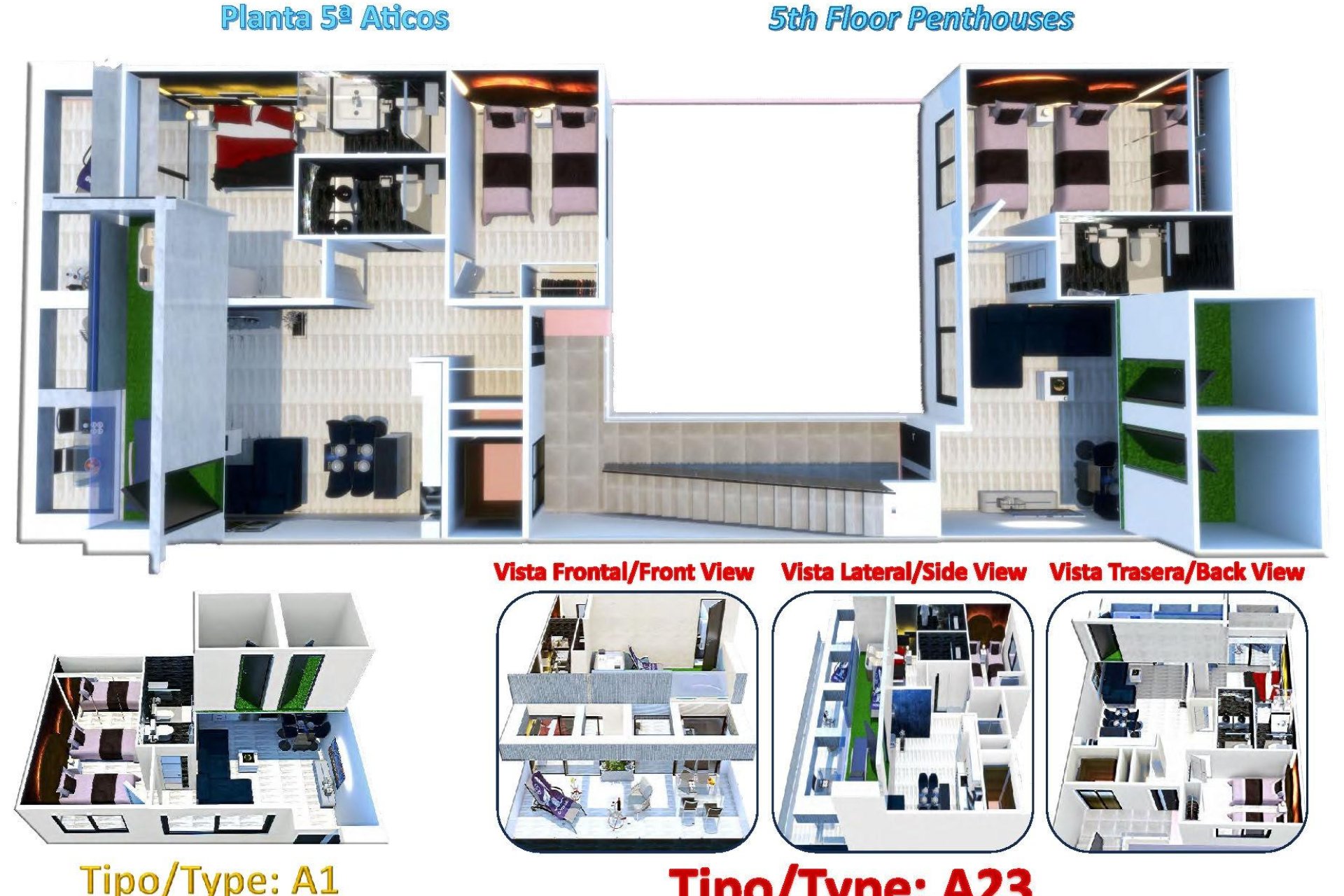 Nieuwbouw Woningen - Penthouse -
Torrevieja - Centro