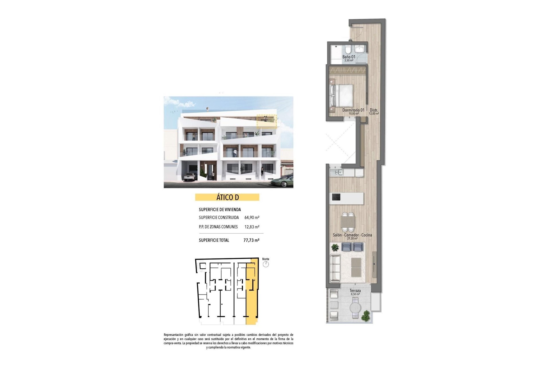 Nieuwbouw Woningen - Penthouse -
Torrevieja - Playa del Cura