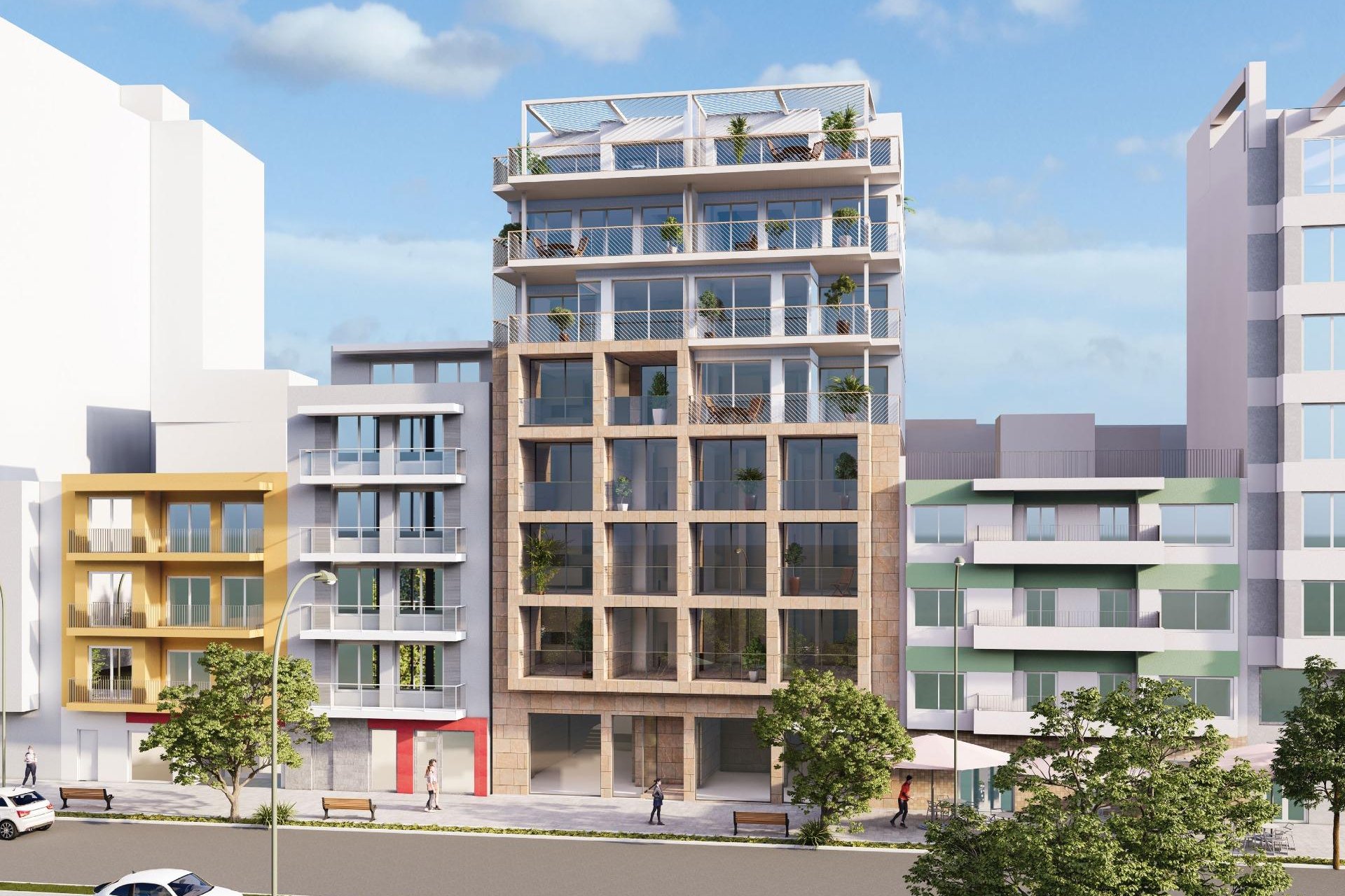 Nieuwbouw Woningen - Penthouse -
Villajoyosa - Pueblo