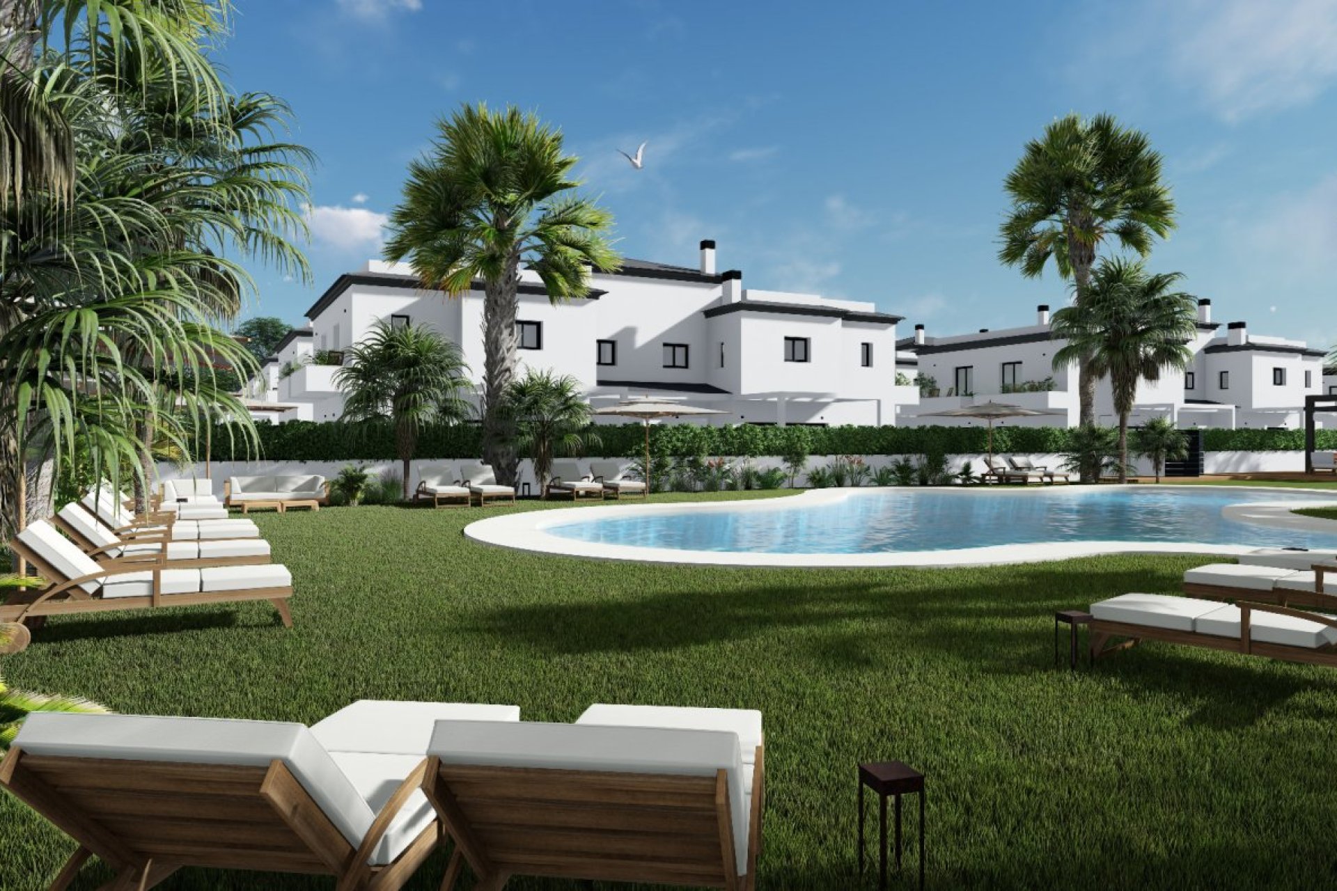 Nieuwbouw Woningen - Quad Woning -
Gran Alacant - Centro Comercial Ga