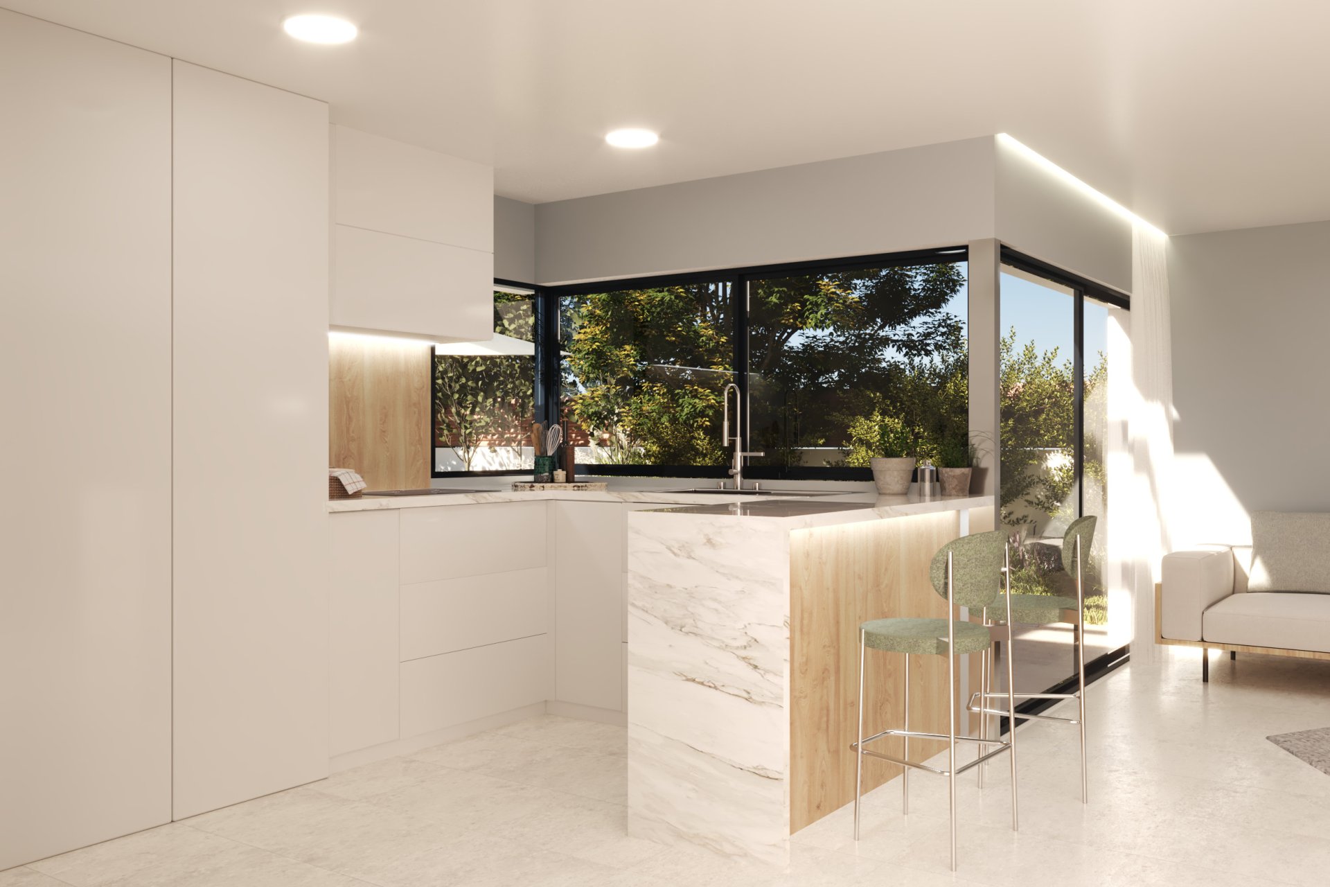 Nieuwbouw Woningen - Rijwoning -
Alfas del Pí