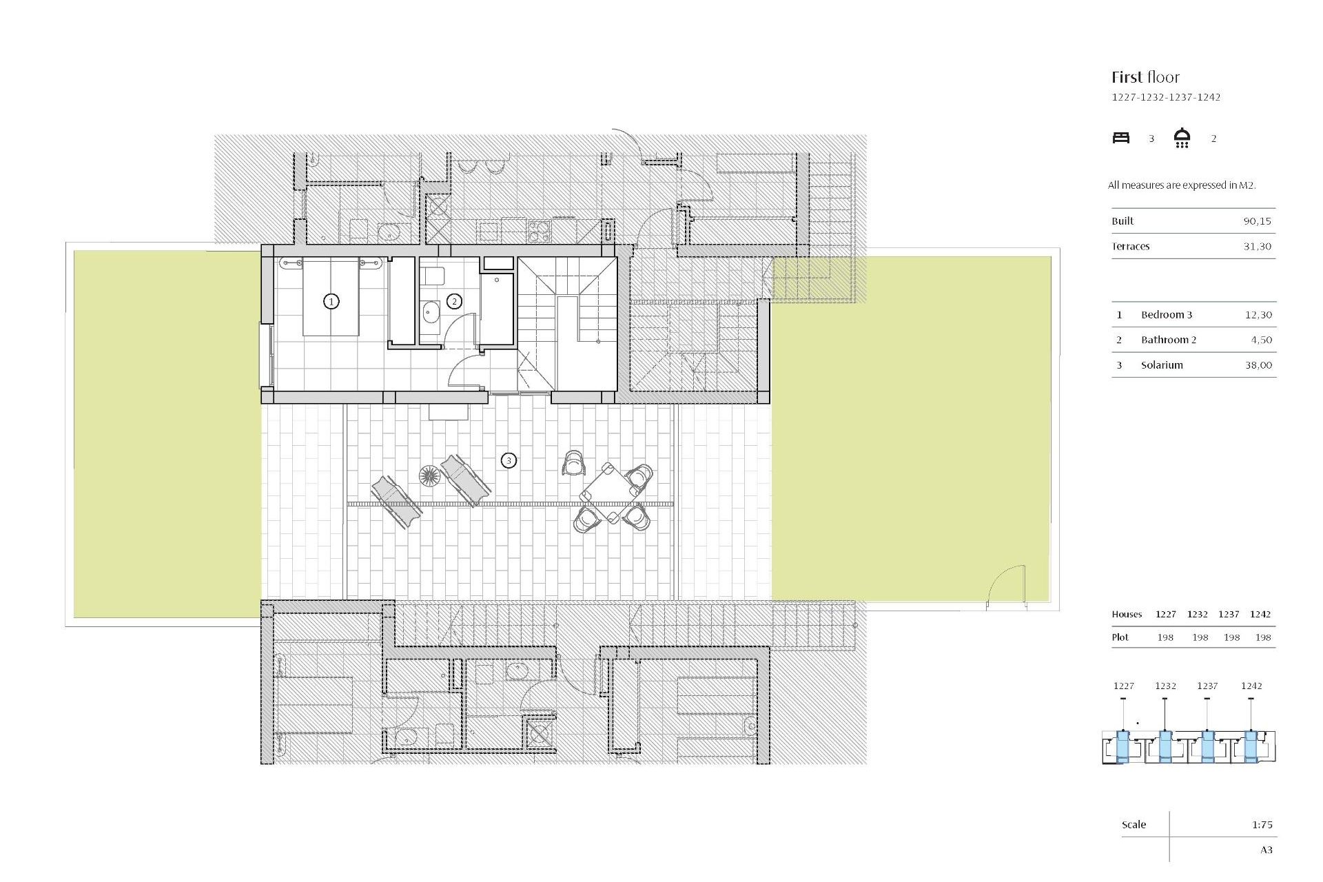 Nieuwbouw Woningen - Rijwoning -
Algorfa - La Finca Golf