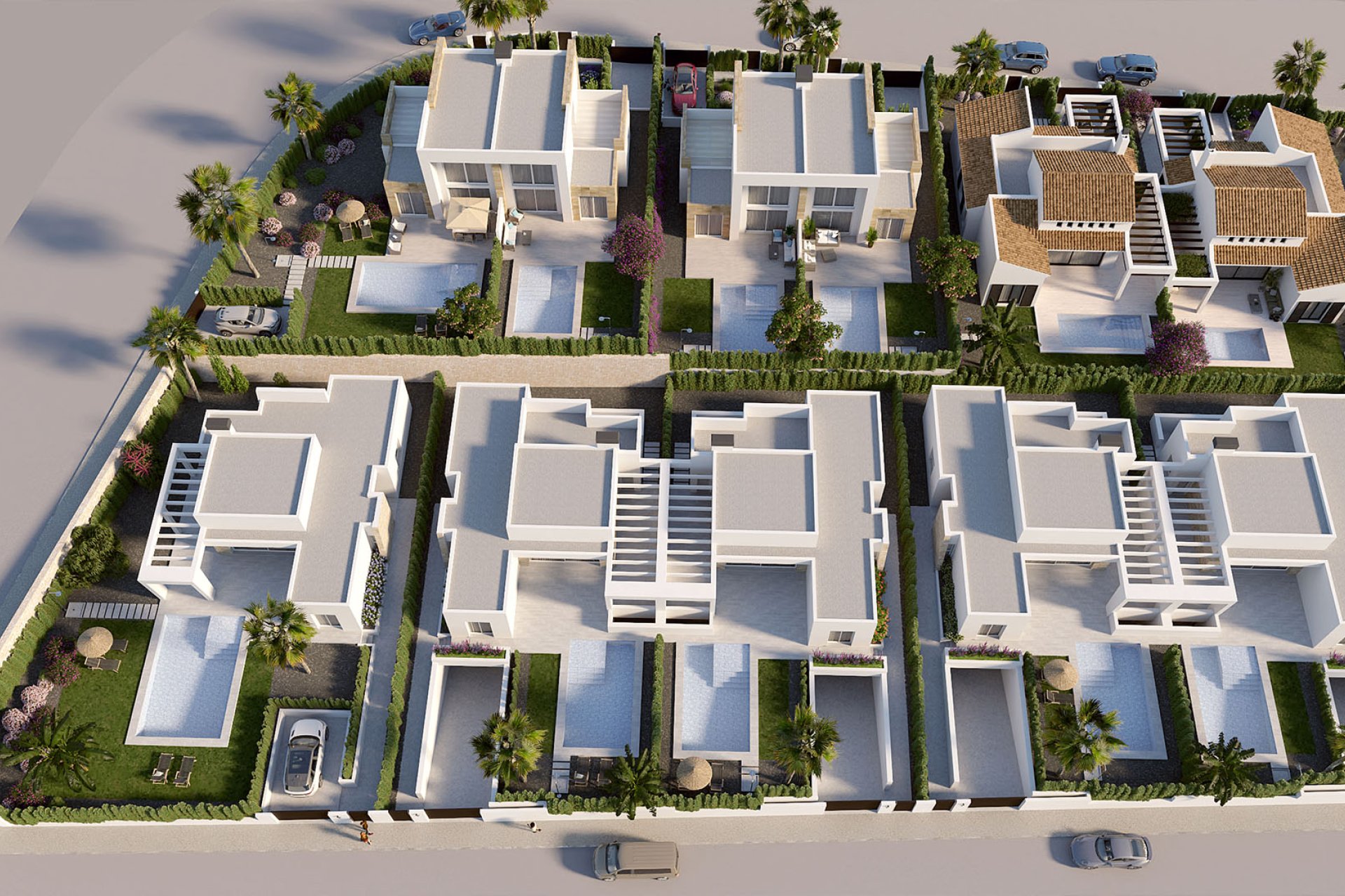 Nieuwbouw Woningen - Rijwoning -
Algorfa - La Finca Golf