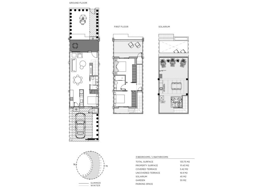 Nieuwbouw Woningen - Rijwoning -
Ciudad Quesada - Rojales - Doña Pepa