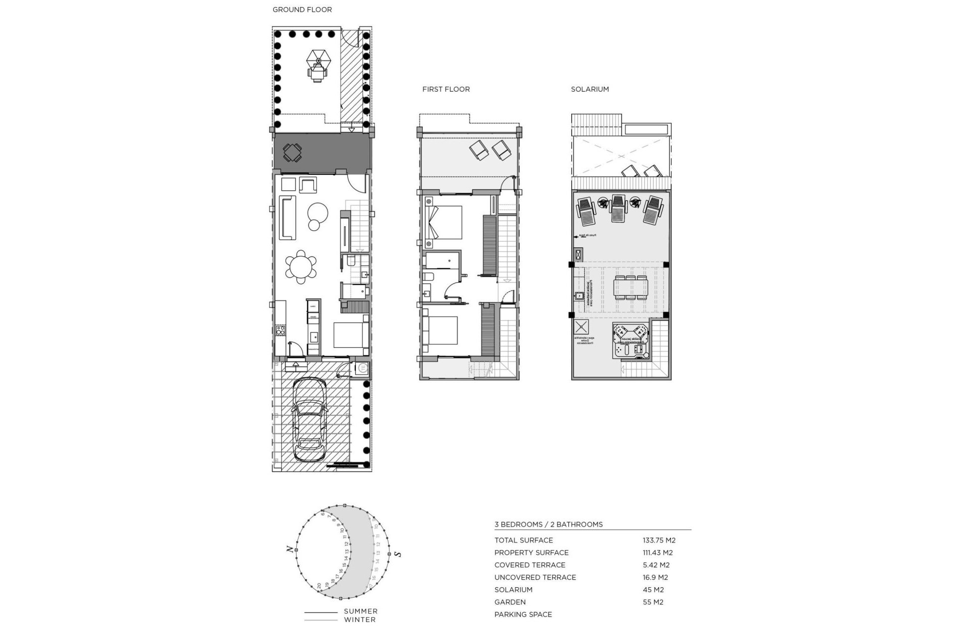 Nieuwbouw Woningen - Rijwoning -
Ciudad Quesada - Rojales - Doña Pepa