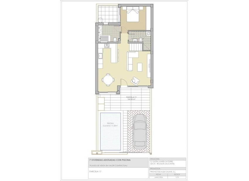 Nieuwbouw Woningen - Rijwoning -
Ciudad Quesada - Rojales - Pueblo