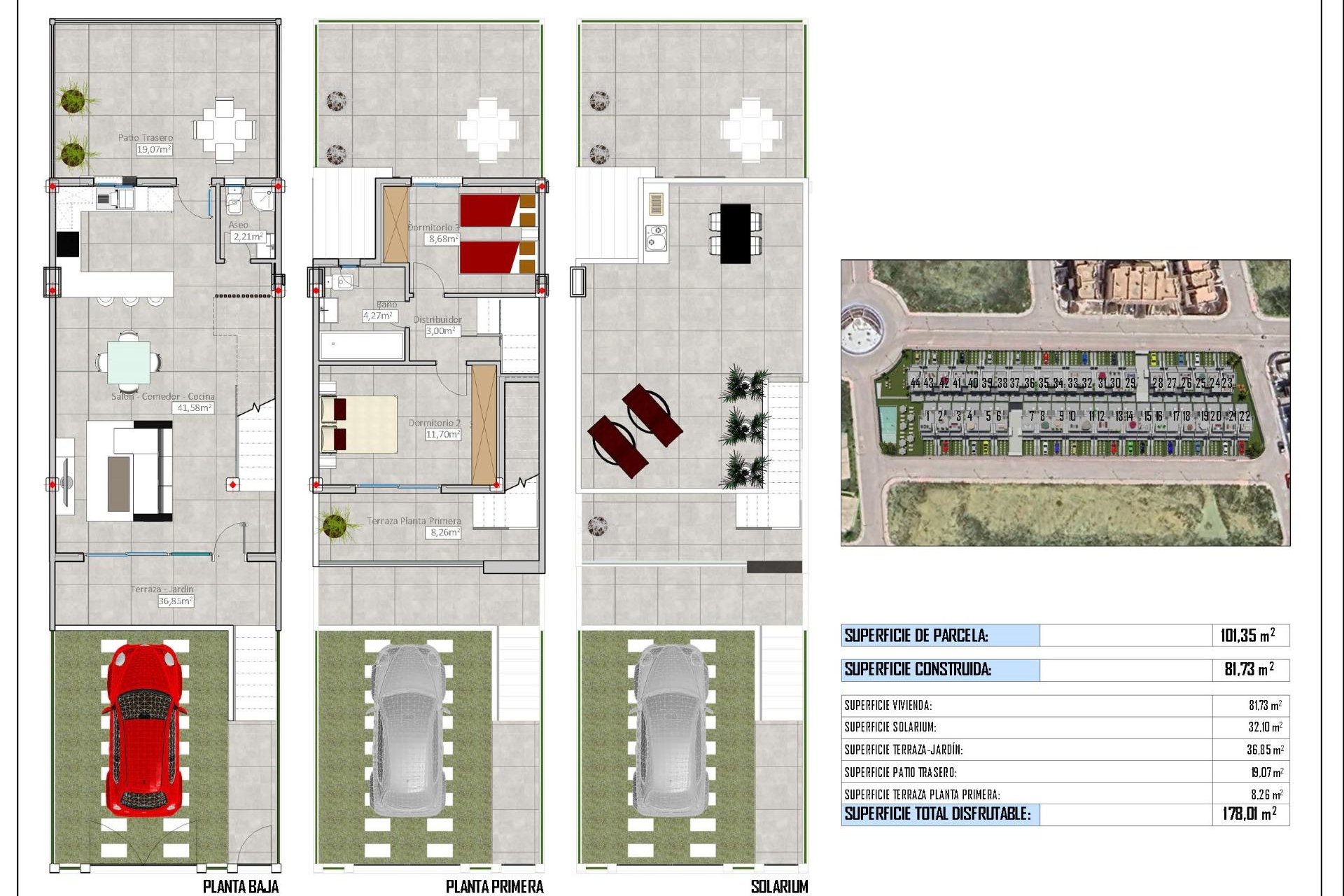 Nieuwbouw Woningen - Rijwoning -
Cox - San Fernando