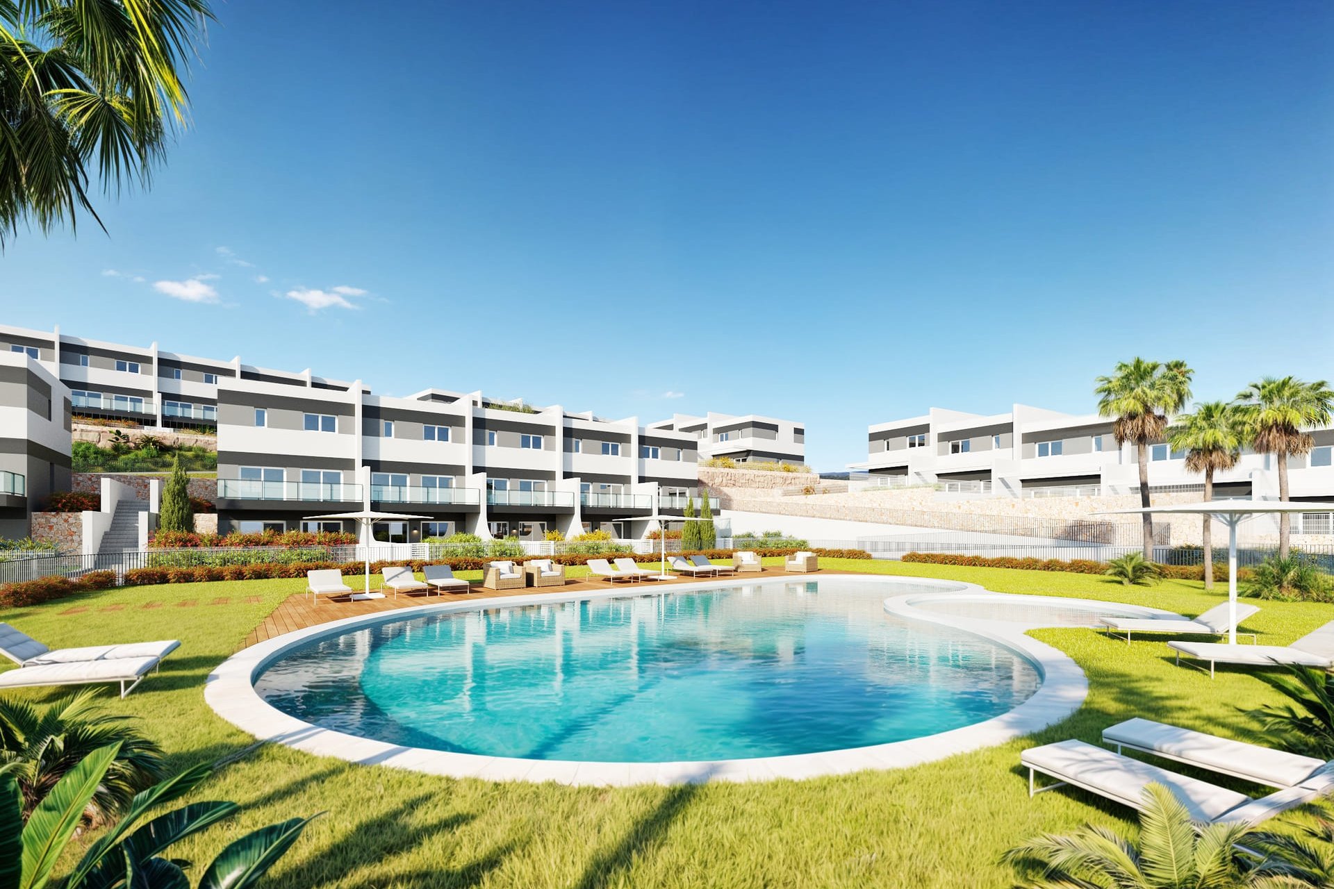 Nieuwbouw Woningen - Rijwoning -
Finestrat