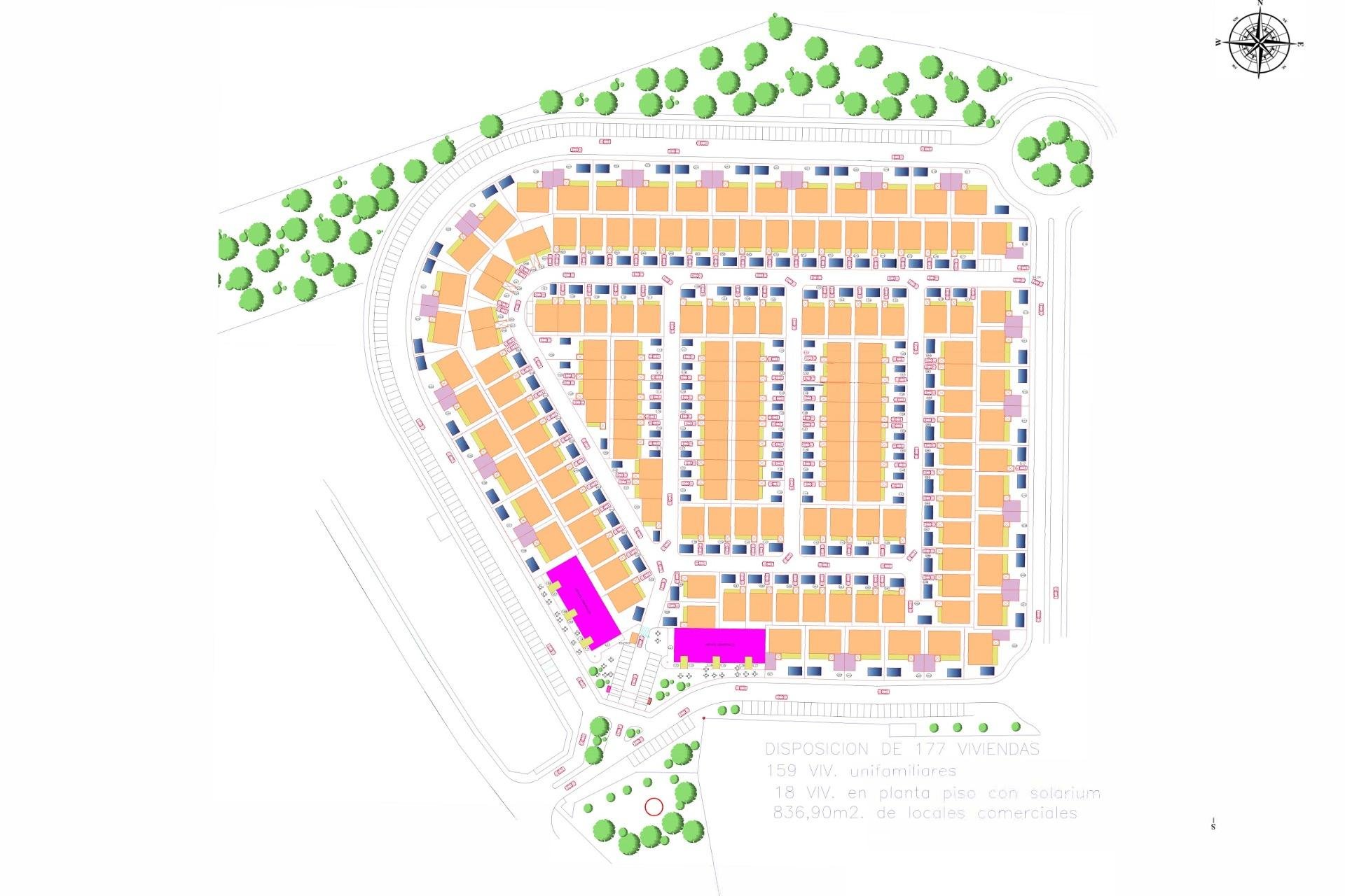 Nieuwbouw Woningen - Rijwoning -
Fuente Álamo - La Pinilla