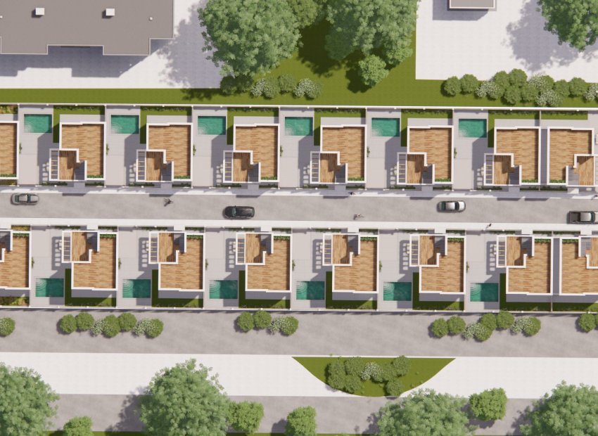 Nieuwbouw Woningen - Rijwoning -
La Herrada