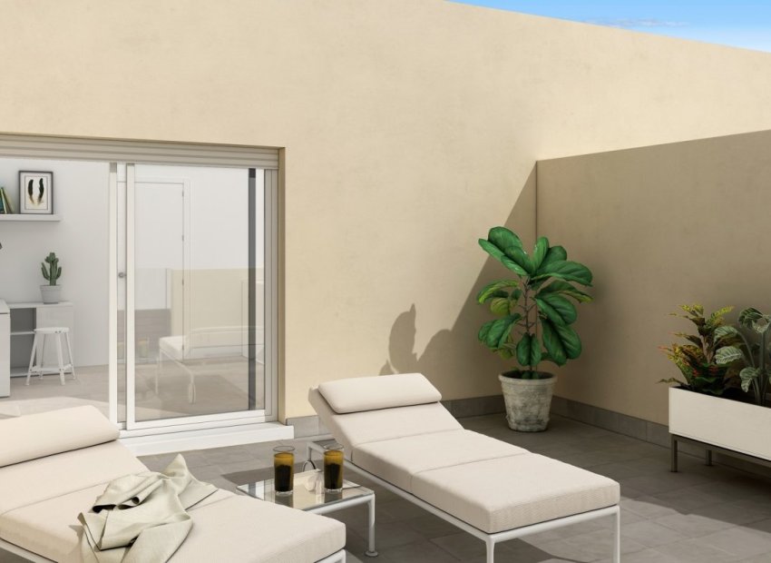 Nieuwbouw Woningen - Rijwoning -
La Manga del Mar Menor - La Manga