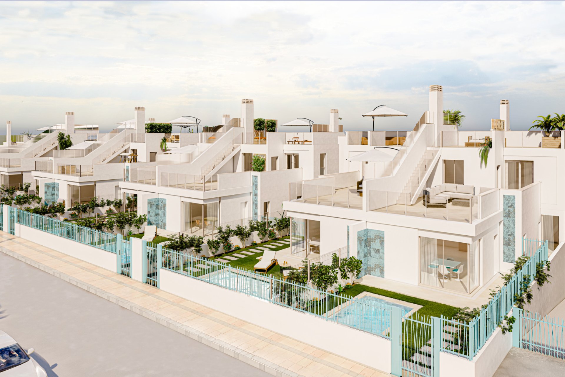 Nieuwbouw Woningen - Rijwoning -
Los Alcazares - Los Alcázares