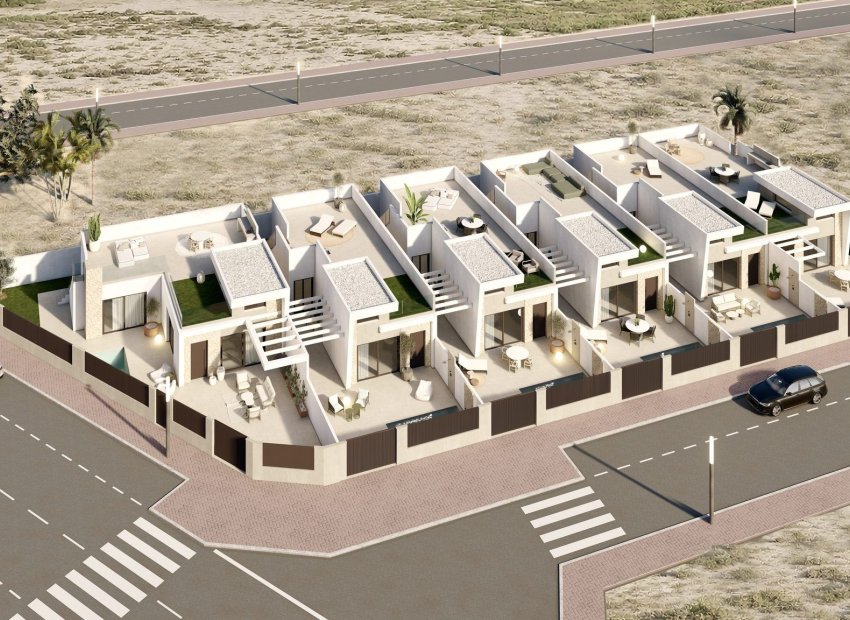 Nieuwbouw Woningen - Rijwoning -
Los Alcazares - Los Alcázares