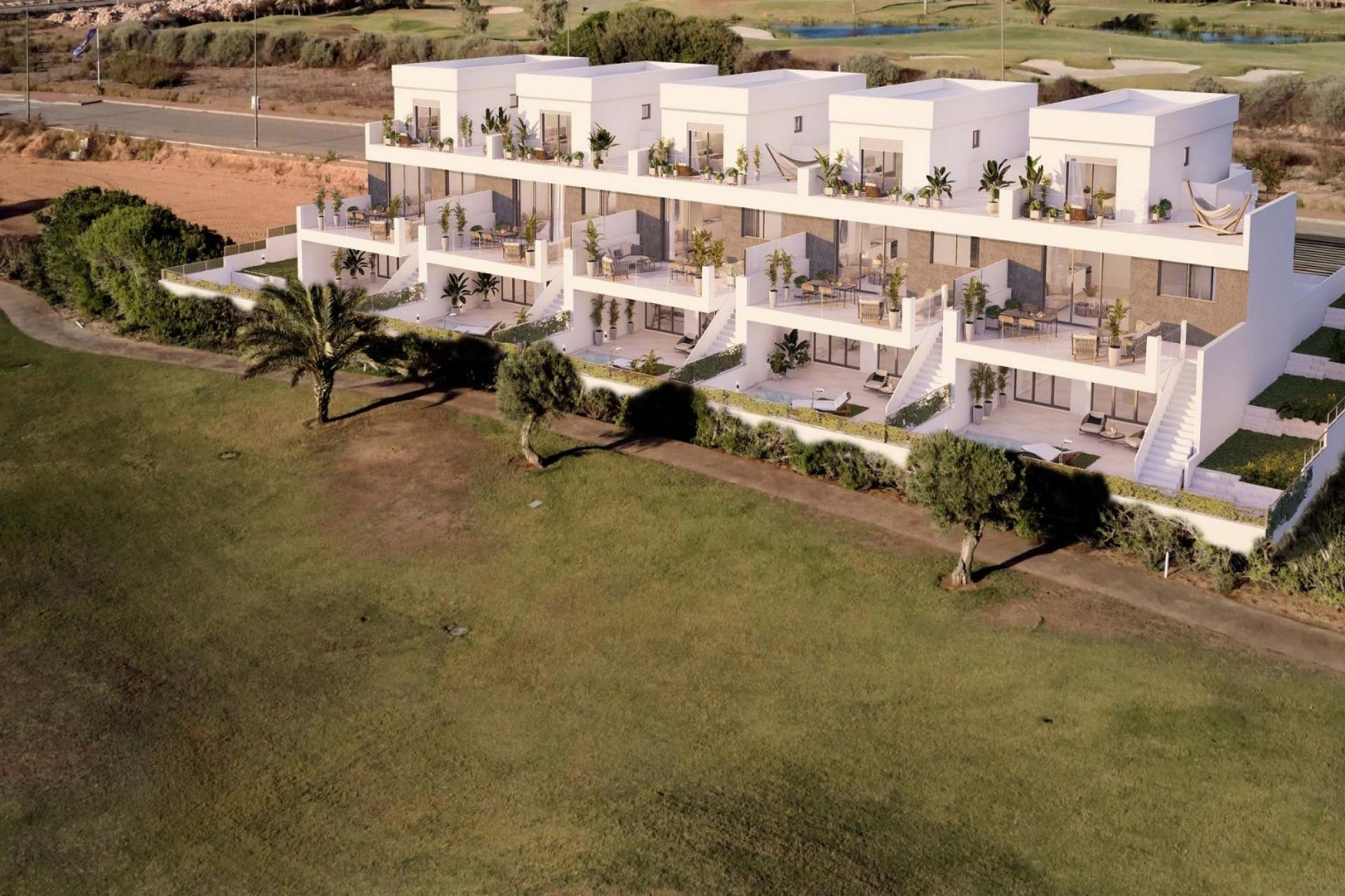 Nieuwbouw Woningen - Rijwoning -
Los Alcazares - Serena Golf