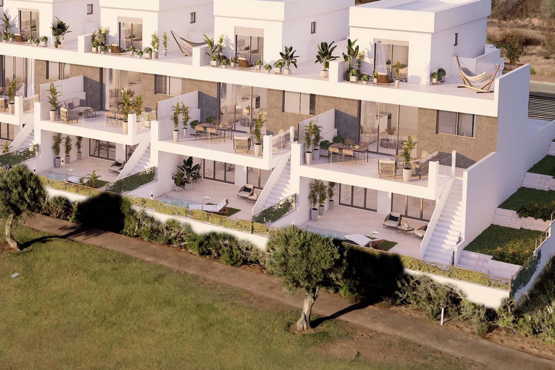 Nieuwbouw Woningen - Rijwoning -
Los Alcazares - Serena Golf