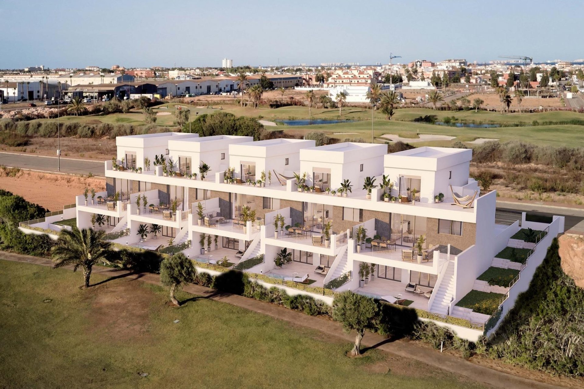 Nieuwbouw Woningen - Rijwoning -
Los Alcazares - Serena Golf