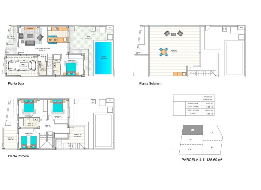 Nieuwbouw Woningen - Rijwoning -
Los Belones - Centro