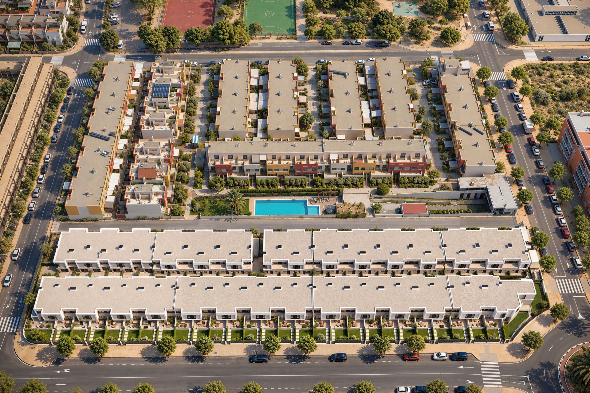 Nieuwbouw Woningen - Rijwoning -
Mutxamel