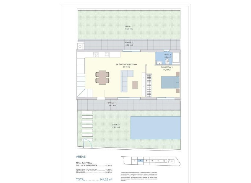 Nieuwbouw Woningen - Rijwoning -
Orihuela Costa - Las Filipinas