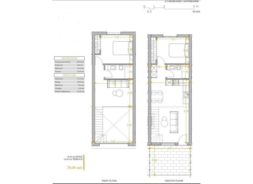 Nieuwbouw Woningen - Rijwoning -
Orihuela Costa - Villamartín