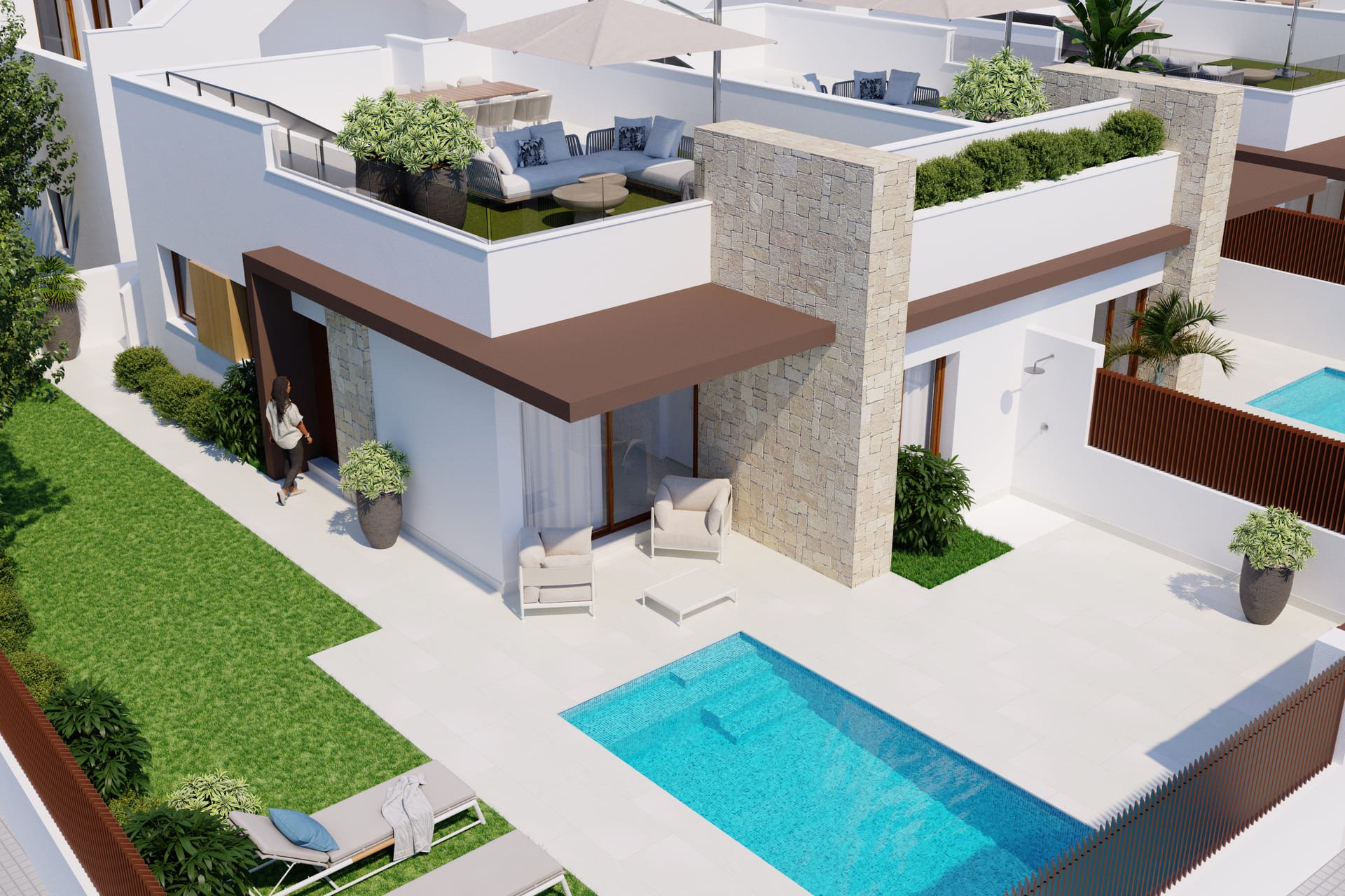 Nieuwbouw Woningen - Rijwoning -
Orihuela Costa