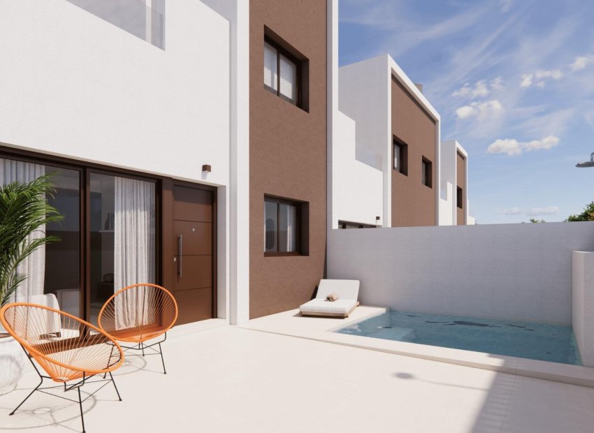Nieuwbouw Woningen - Rijwoning -
Pilar de la Horadada - Barrio los Segundas
