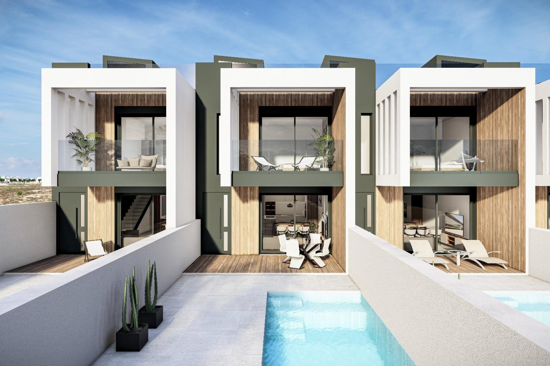Nieuwbouw Woningen - Rijwoning -
Pilar de la Horadada - Lo Monte