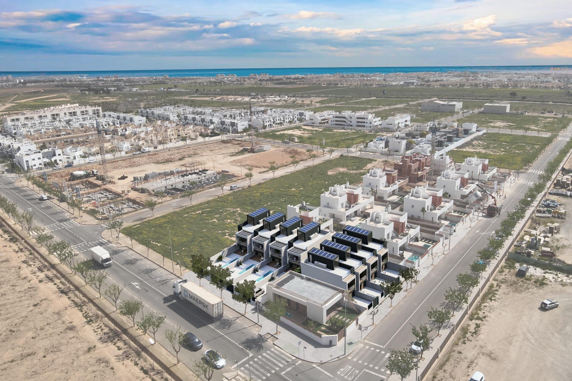 Nieuwbouw Woningen - Rijwoning -
Pilar de la Horadada - Lo Monte
