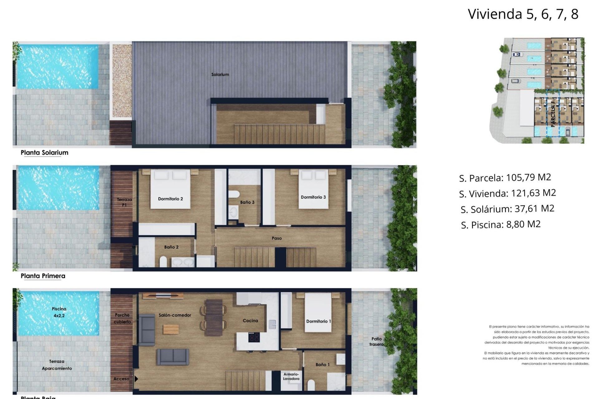 Nieuwbouw Woningen - Rijwoning -
Pilar de la Horadada - Lo Monte
