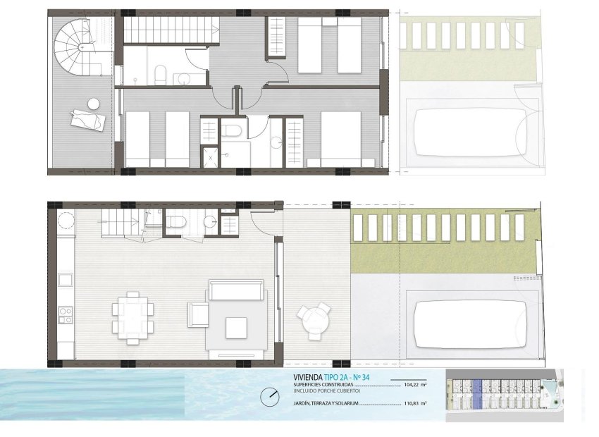 Nieuwbouw Woningen - Rijwoning -
Pilar de la Horadada - pueblo