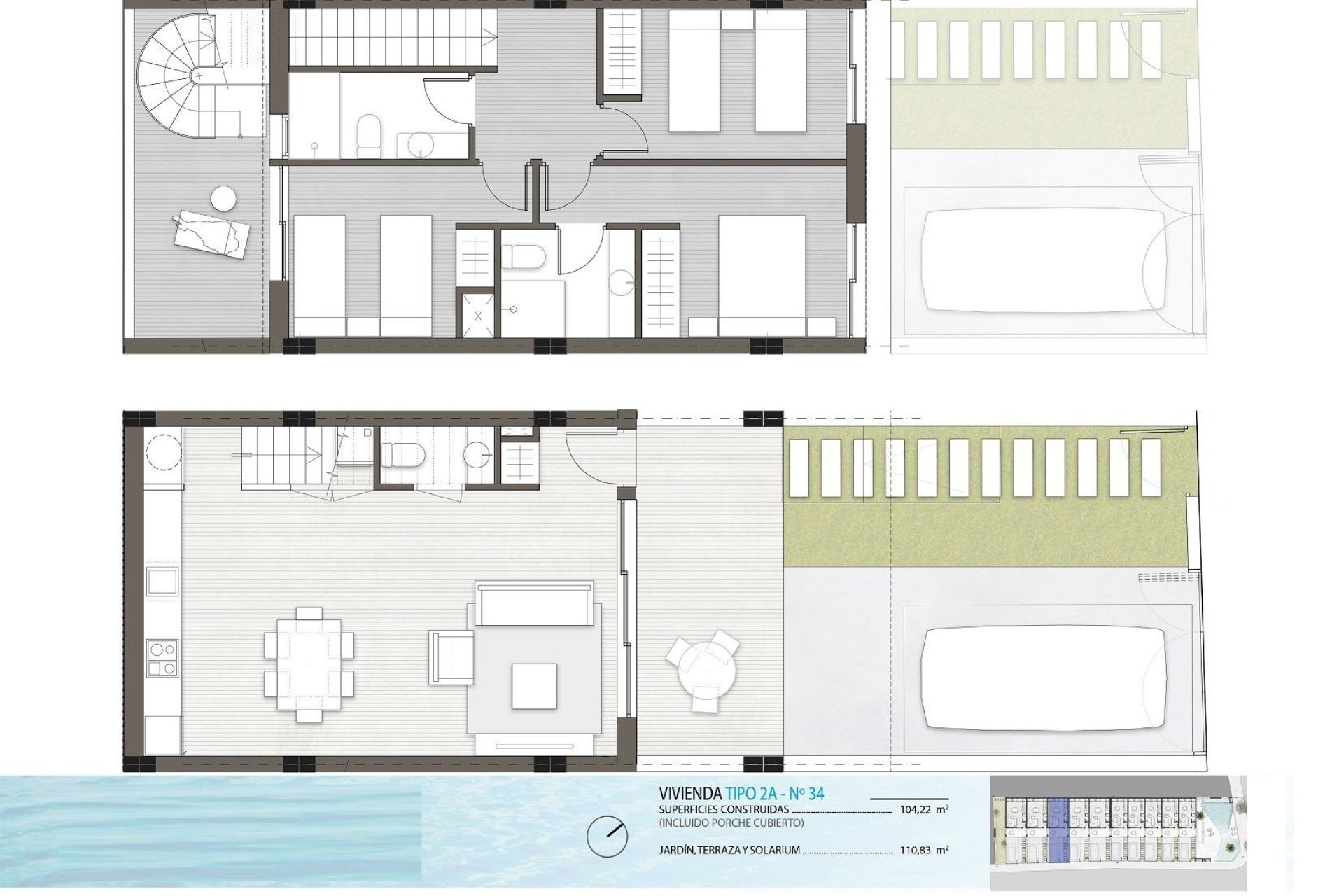 Nieuwbouw Woningen - Rijwoning -
Pilar de la Horadada - pueblo