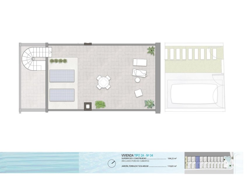 Nieuwbouw Woningen - Rijwoning -
Pilar de la Horadada - pueblo