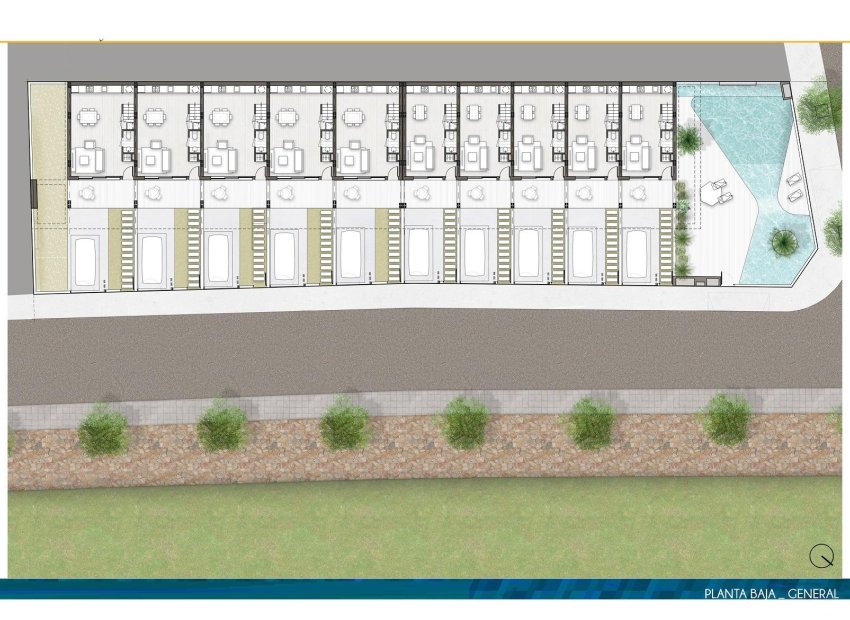 Nieuwbouw Woningen - Rijwoning -
Pilar de la Horadada - pueblo