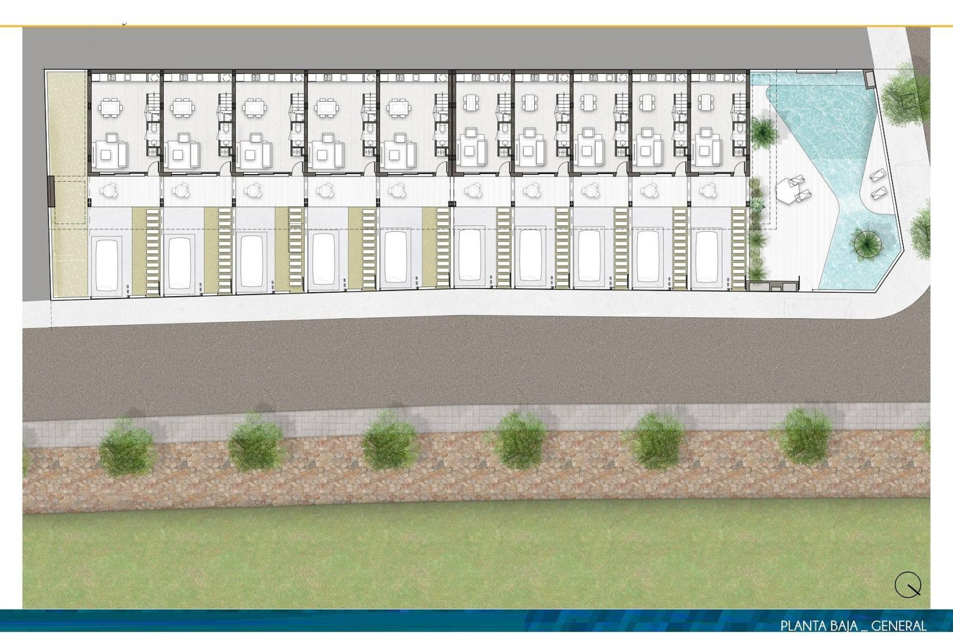 Nieuwbouw Woningen - Rijwoning -
Pilar de la Horadada - pueblo